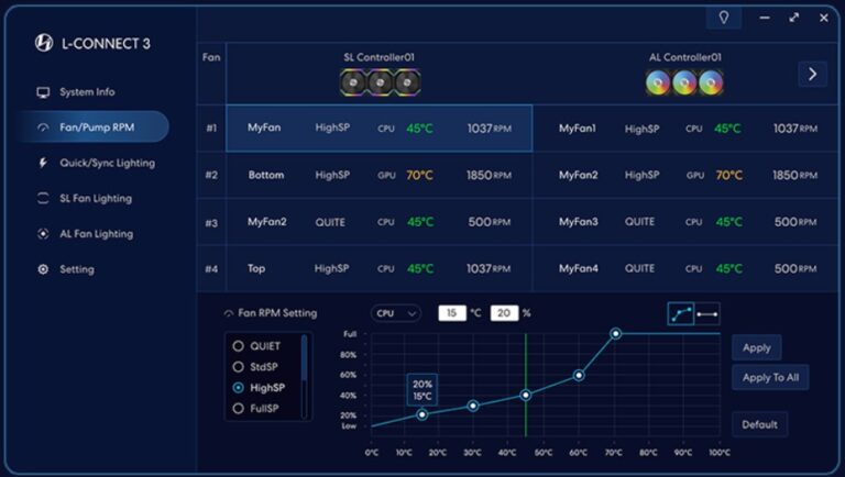 L-Connect 3 is Here - Lian Li's Latest Update to its RGB Software